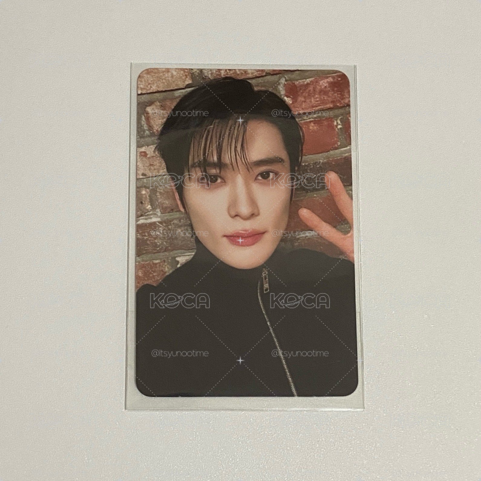SM 2023 Pink Christmas JAEHYUN在玹 旋轉立牌卡 雙面卡 也是比耶玹