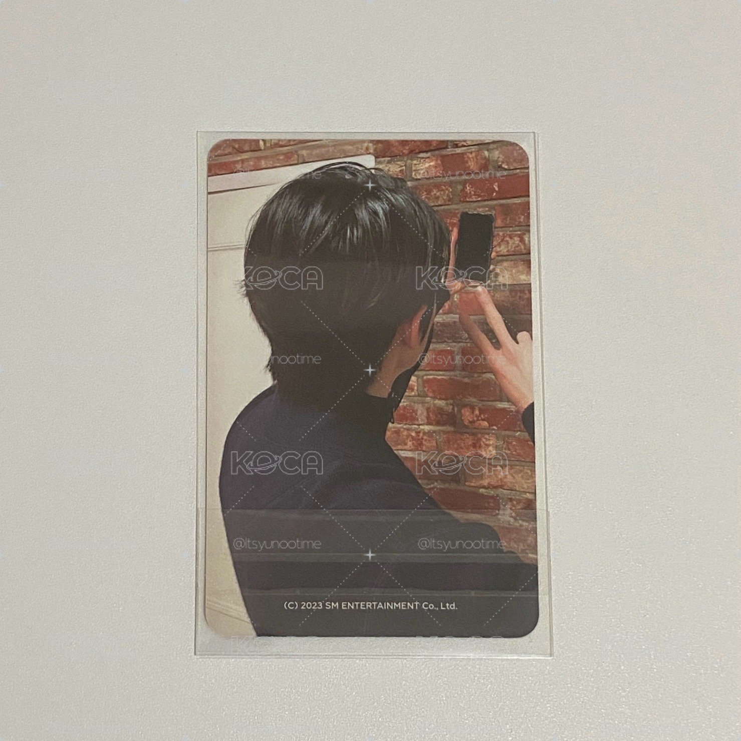 SM 2023 Pink Christmas JAEHYUN在玹 旋轉立牌卡 雙面卡 也是比耶玹