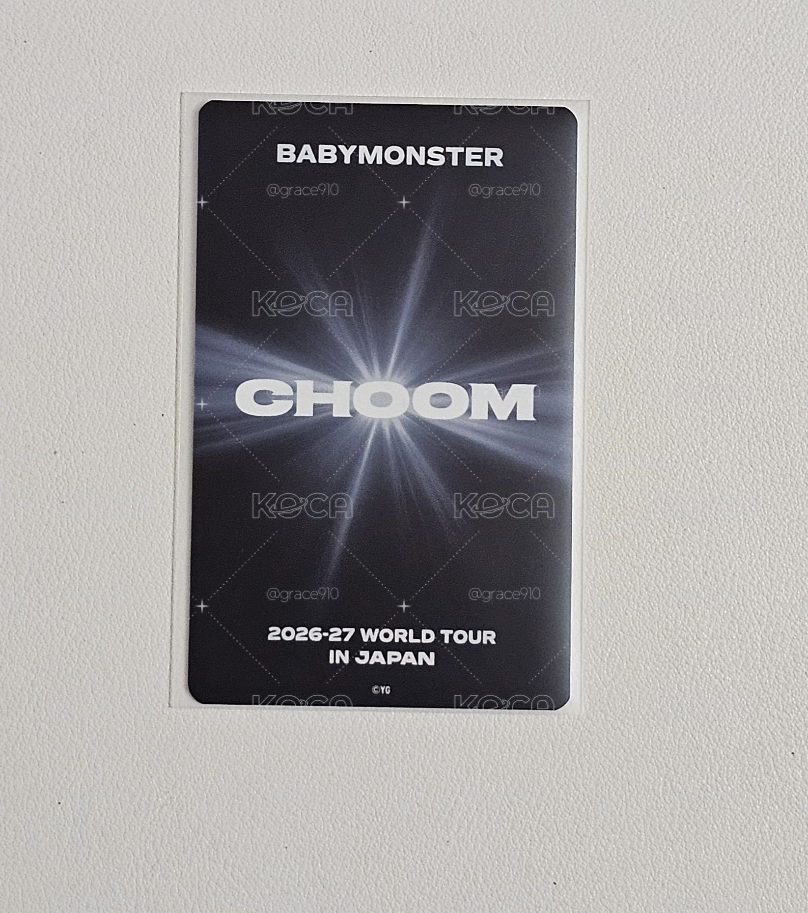 CHOOM日本場周隨機卡 Asa