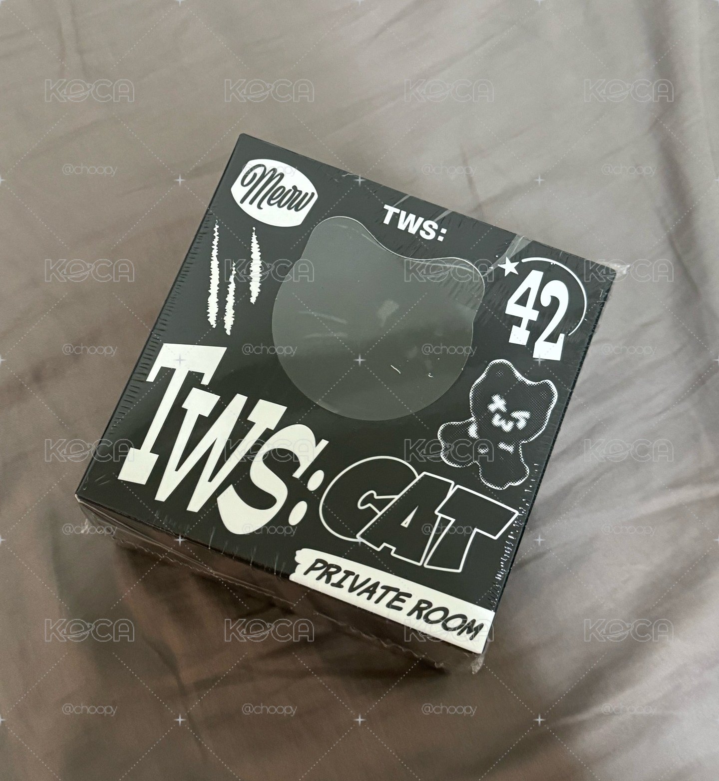 TWS未拆黑貓娃專
