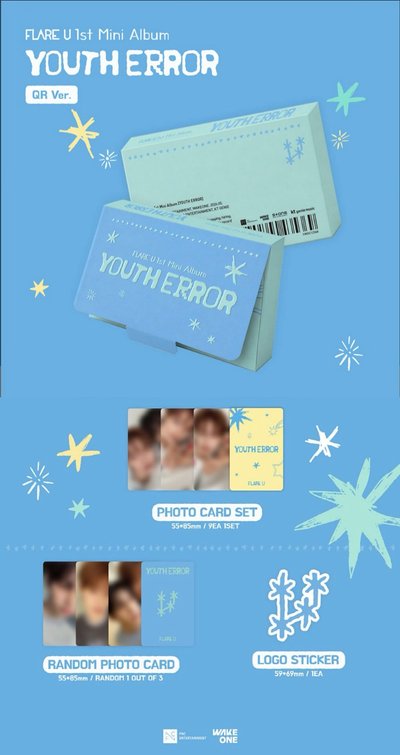 YOUTH ERROR補貼專 （QR/蠟筆專現貨）
