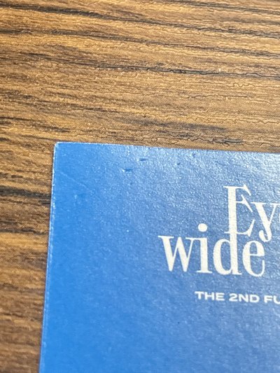 子瑜💙Eyes Wide Open小卡2張