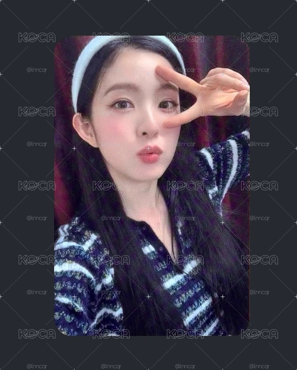 IRENE fp 簽售卡 