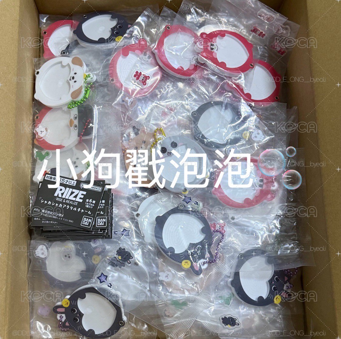 Riize BANDAI 搖搖樂 扭蛋