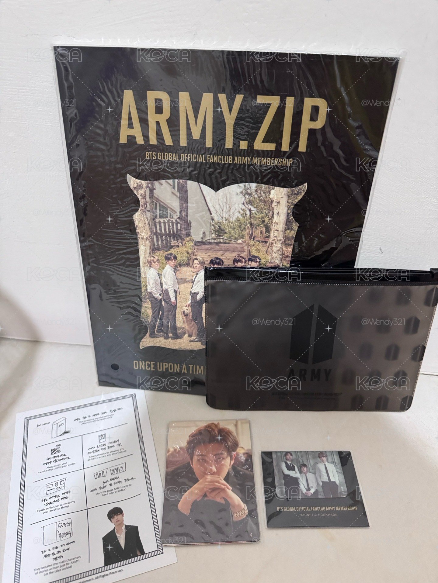 BTS Army membership會員禮