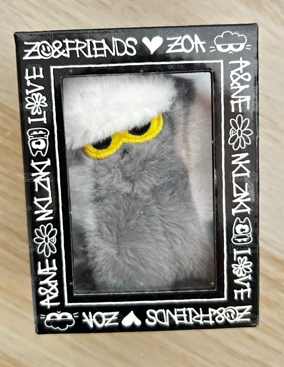 G-DRAGON《ZO&FRIENDS》 ZOA 絨毛玩偶鑰匙圈