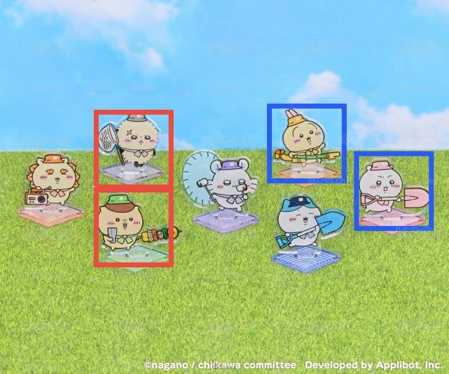 吉伊卡哇手遊野餐系列壓克力立牌