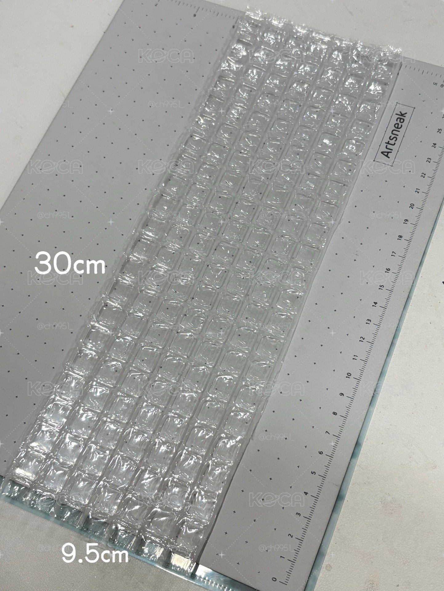 方泡(方型氣泡紙) 打包裁片 30x9.5cm