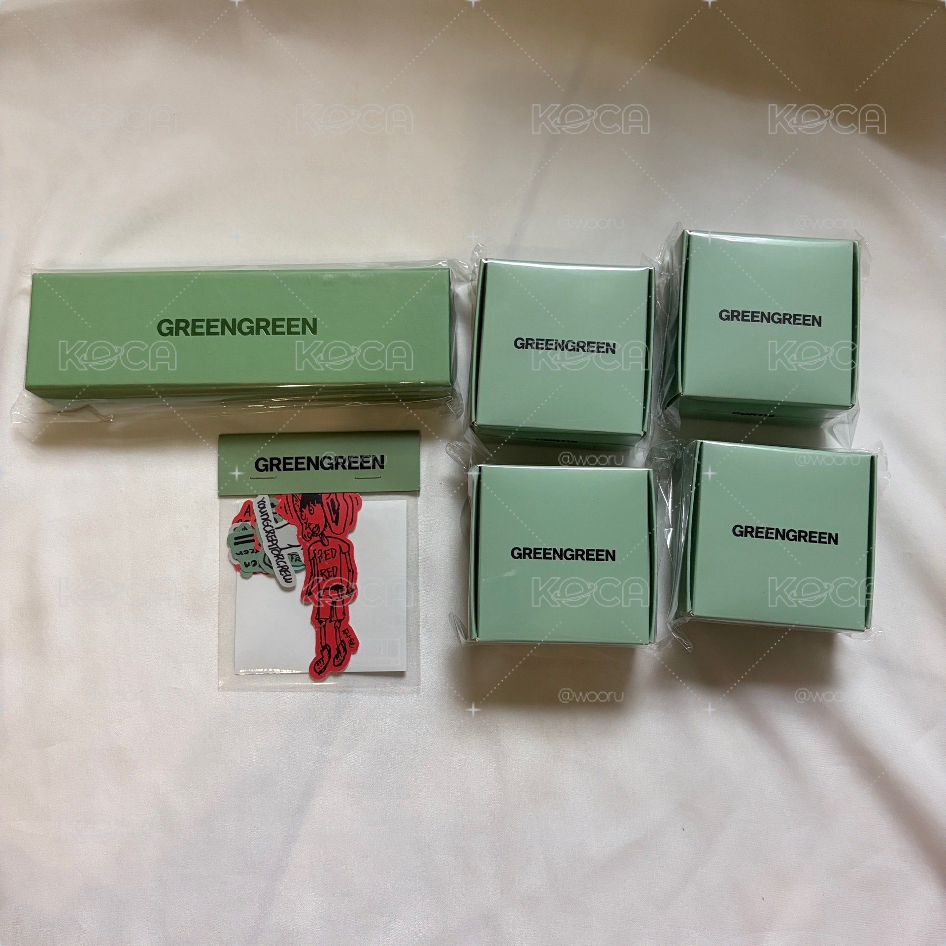 GREENGREEN 周邊