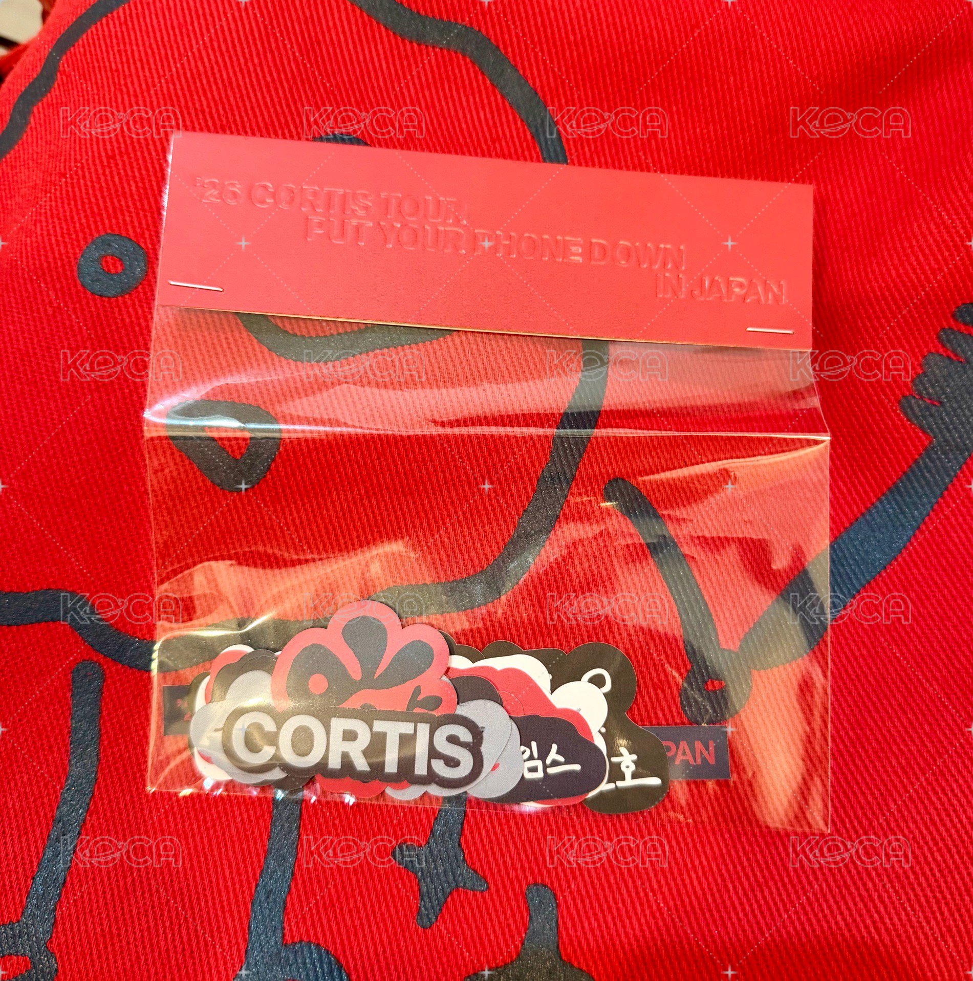 cortis場週 貼紙 現貨 免2補 9/8寄出