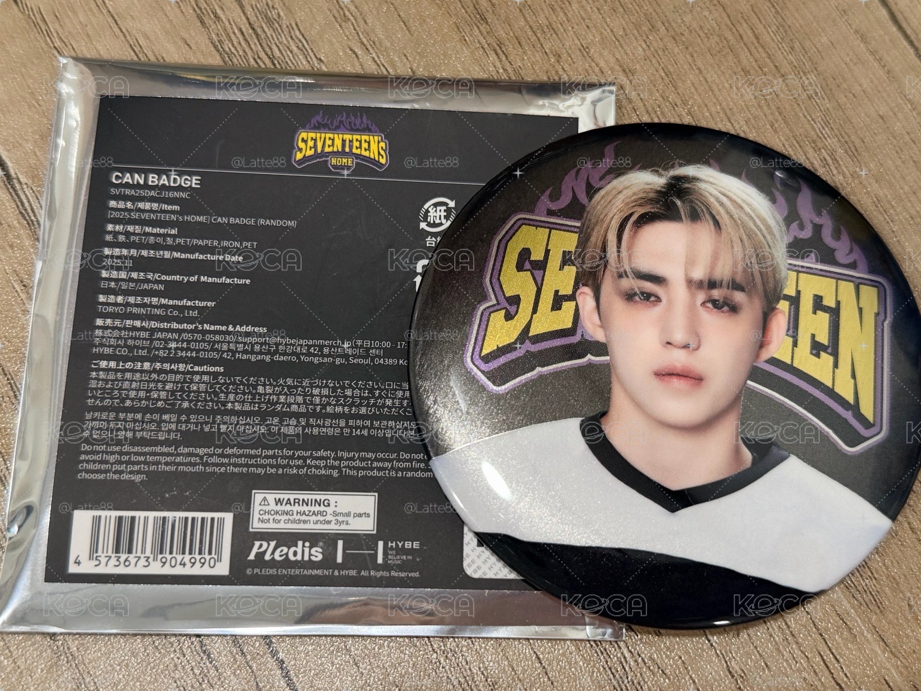 Home 徽章 崔勝喆 SCOUPS 周邊別針