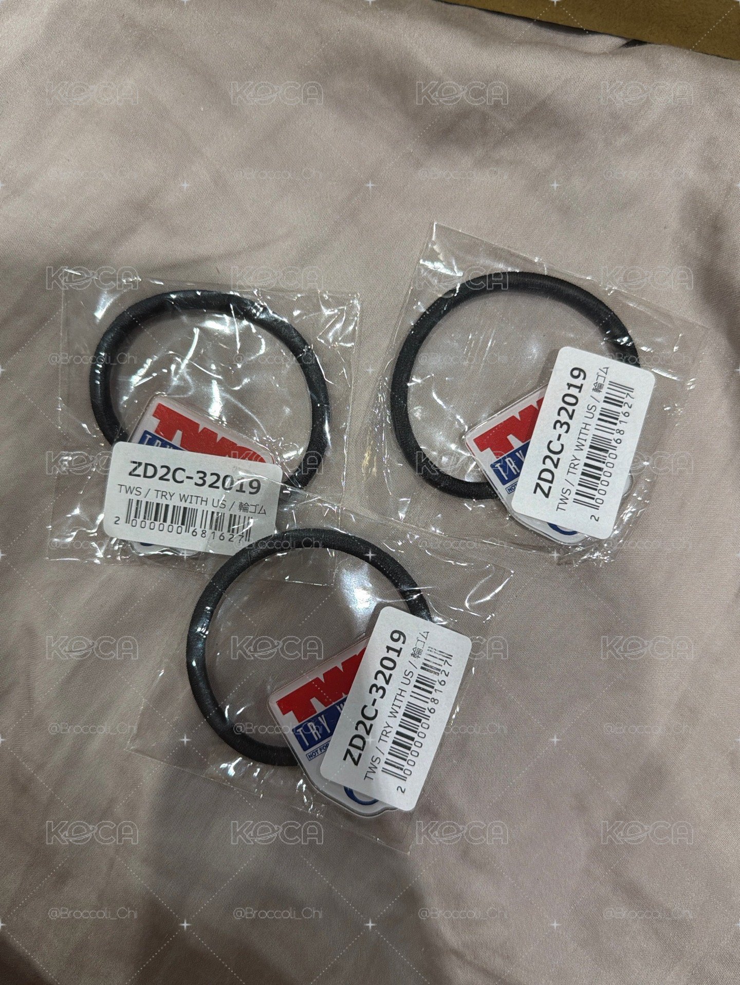 現貨｜迷三環球髮圈 全新未拆