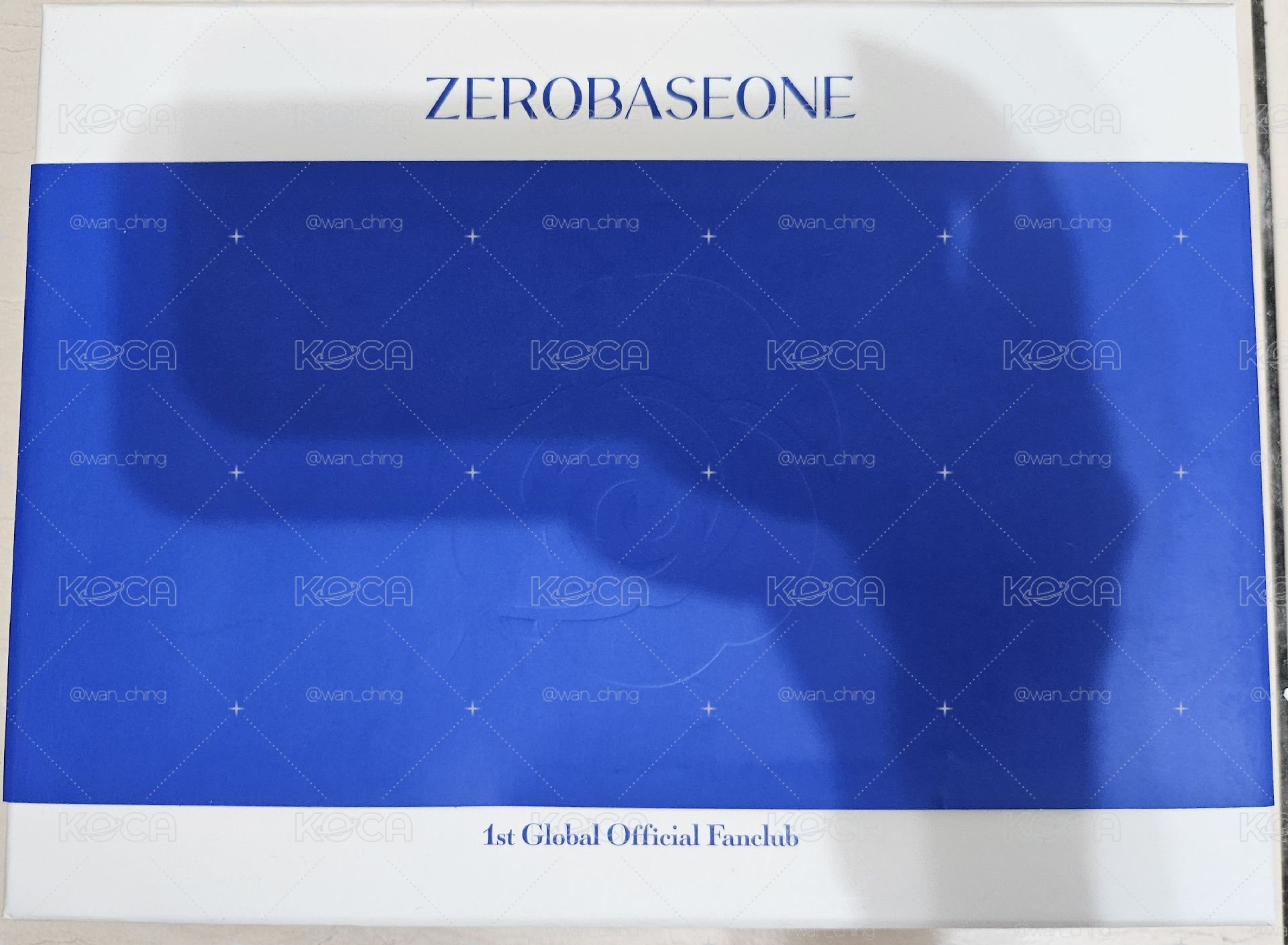 Zerobaseone 一期會員禮固配