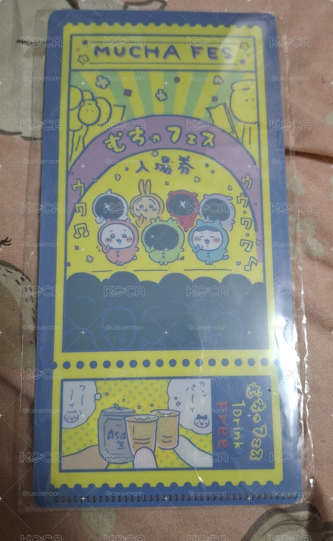 ensky 資料夾 票卡夾 睡衣派對