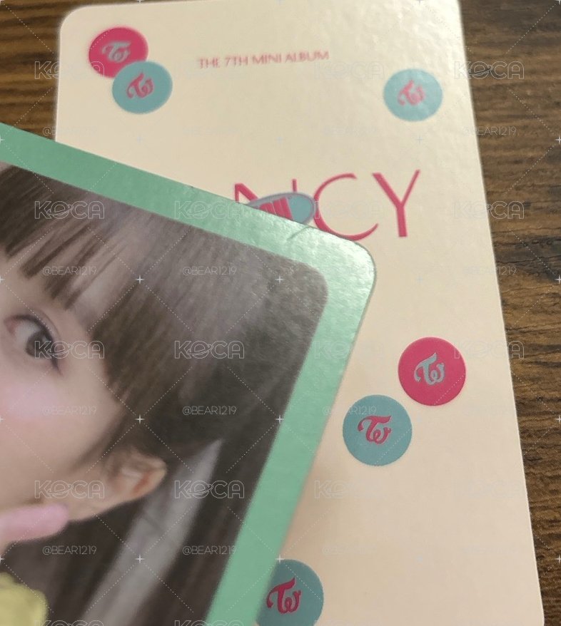 MINA💚FANCY YOU專卡2張