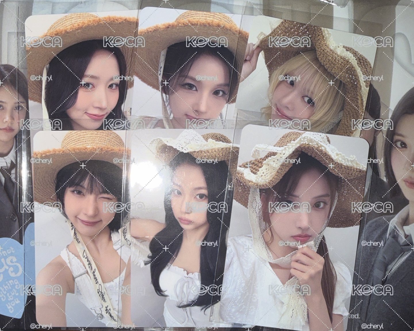 NMIXX 草帽一套