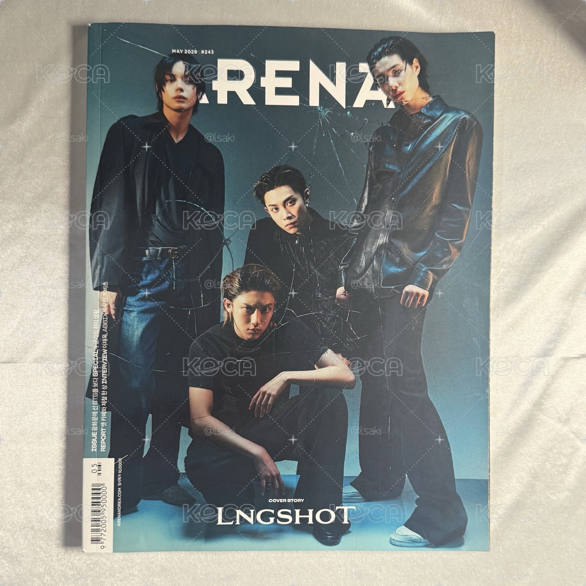 Arena雜誌團體封面