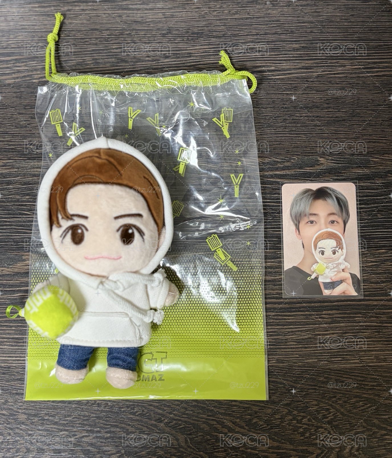 NCT CCOMAZ jaemin 娃娃+娃娃卡