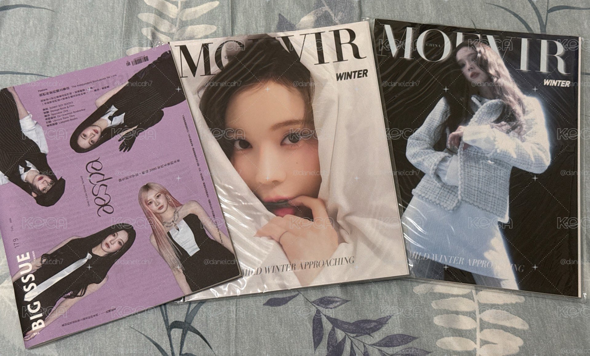 冬天雜誌 三本 無小卡小卡額外出
