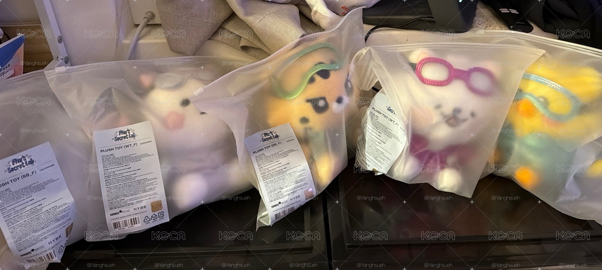 FIM'S SECRET LAB 娃娃玩偶 PLUSH TOY  一套《 現貨》