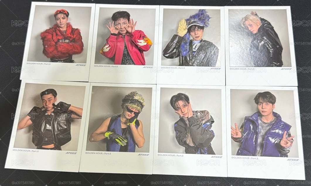 ATEEZ GH5 Digipack專輯卡 拍立得