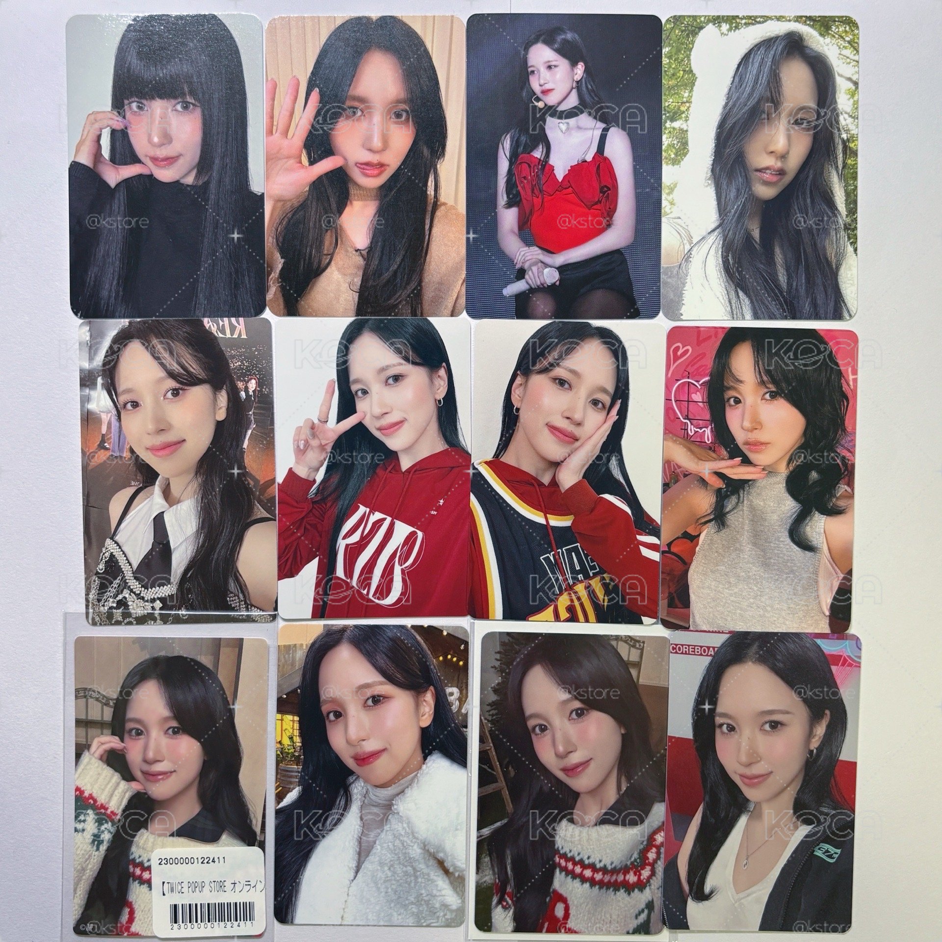 TWICE MINA 小卡