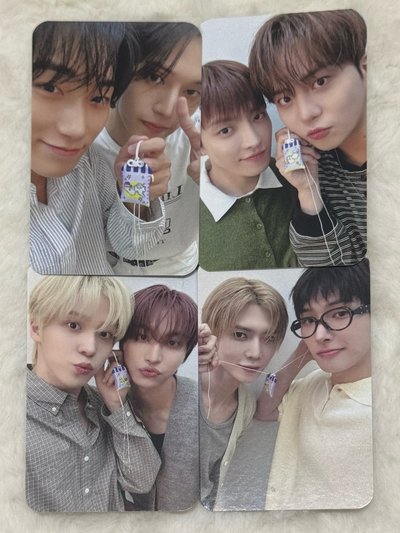 ATEEZ 飯咪 御守+小卡 一套