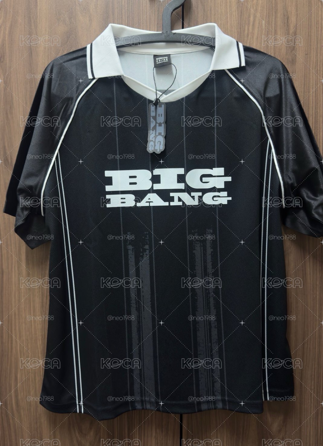 BIGBANG-20週年L號球衣+滿額卡一套˙