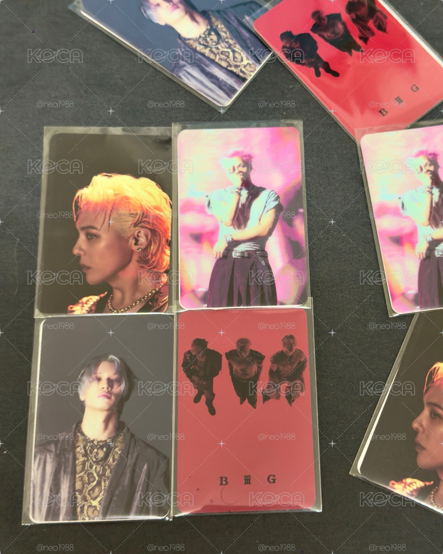 BIGBANG滿額卡（1套）