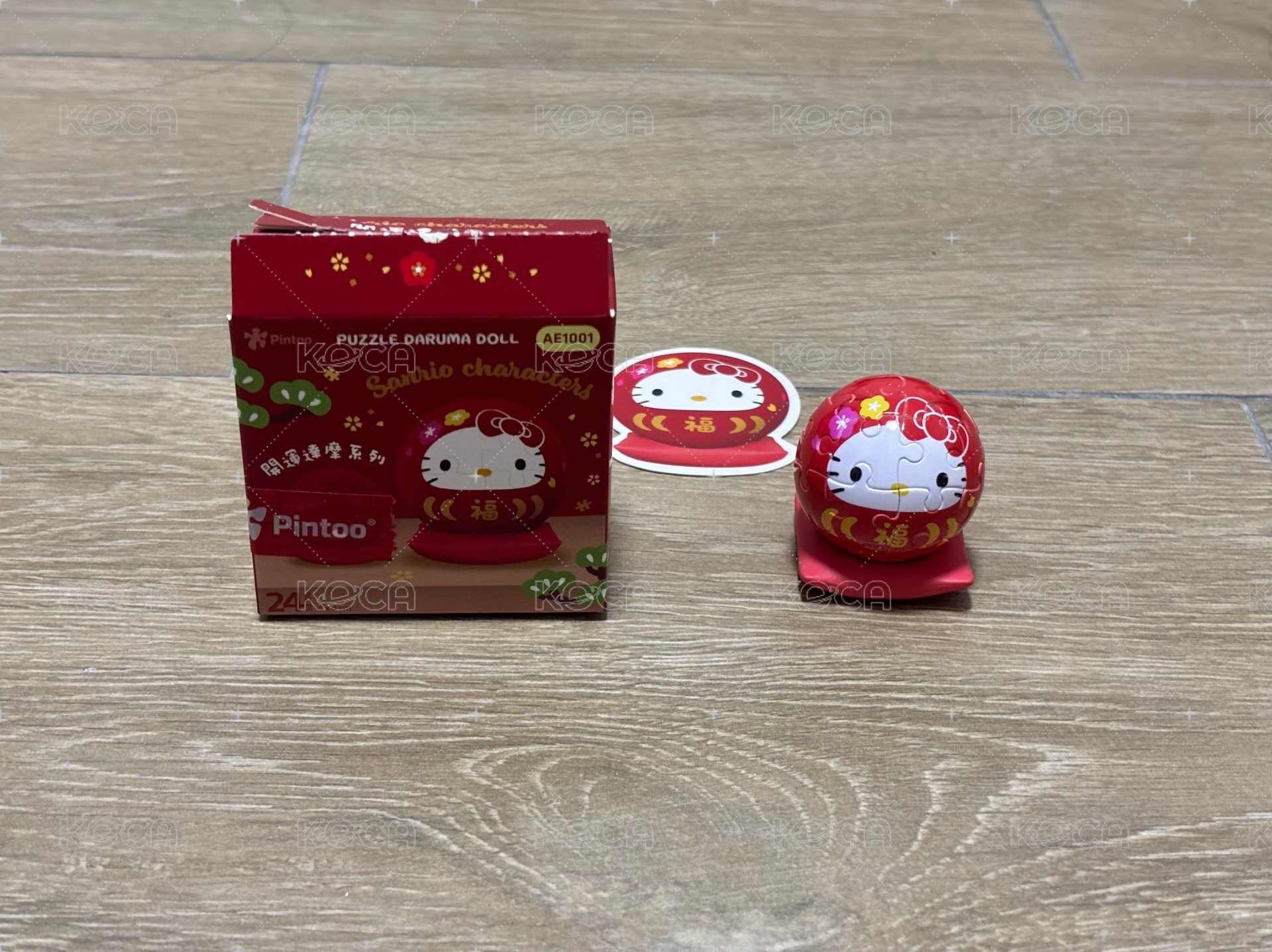hello kitty 開運達摩