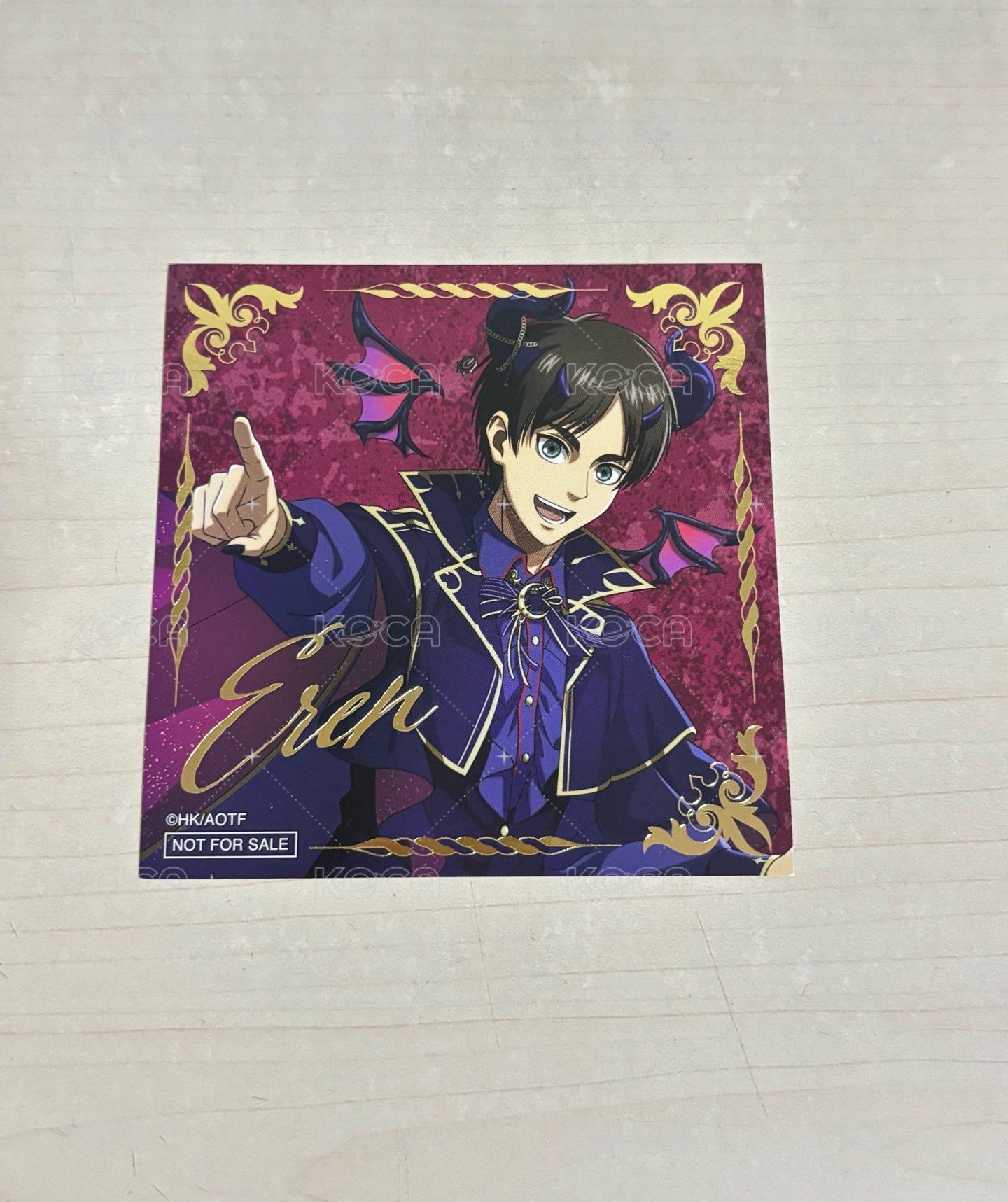 燙金方卡