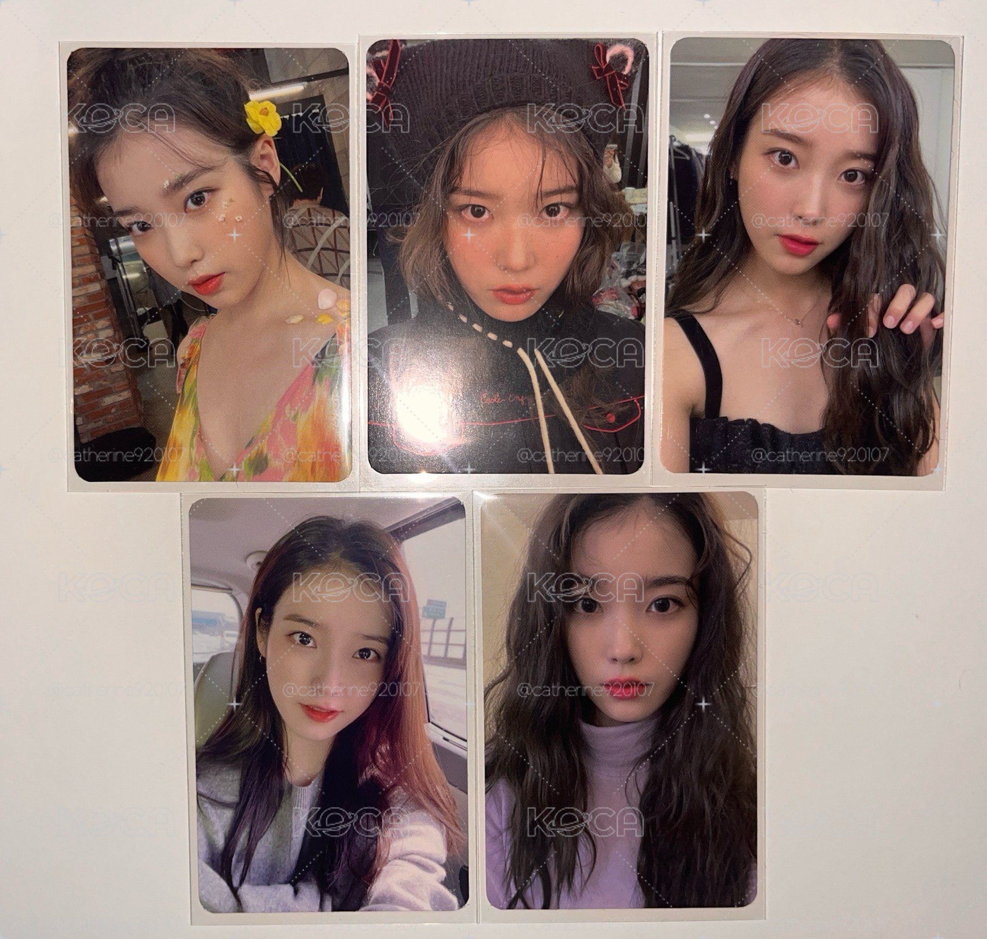 IU 四期會員禮小卡一套