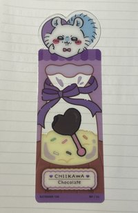 小桃 巧克力書籤