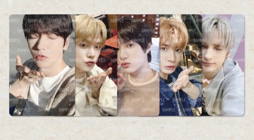 TXT 毛衣外套卡