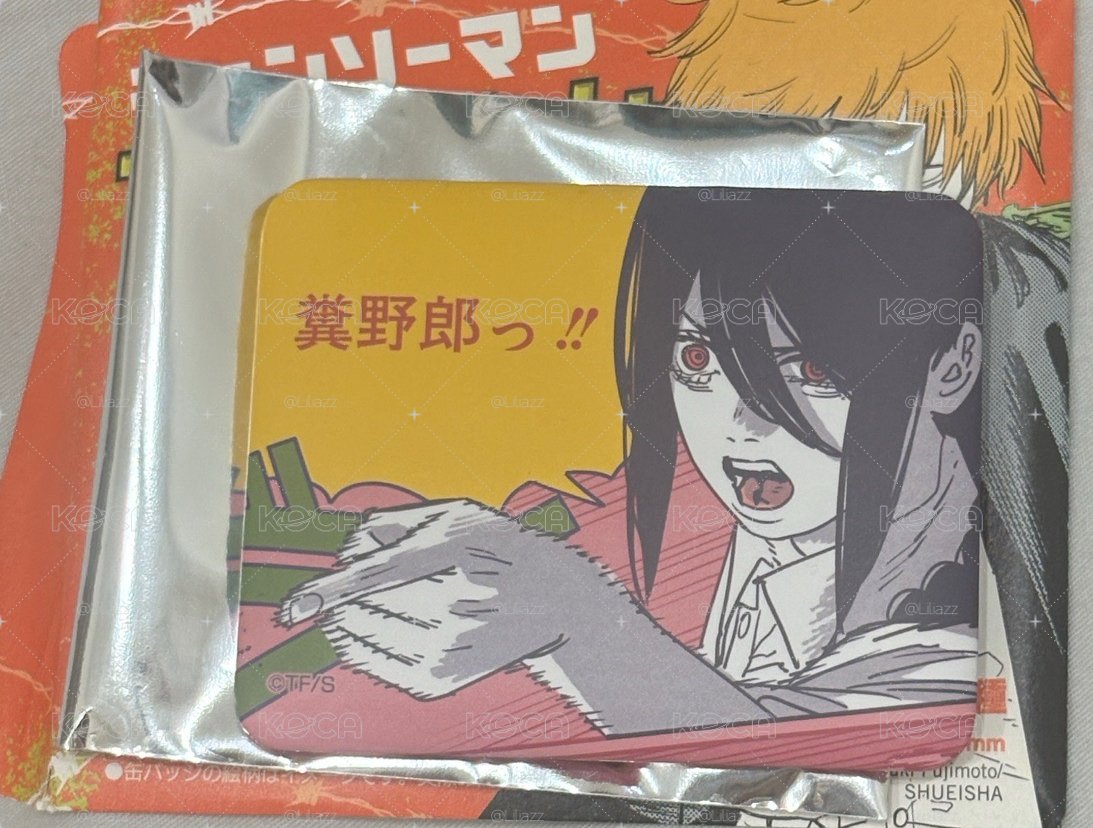 鏈鋸人 time to fight 原畫徽章