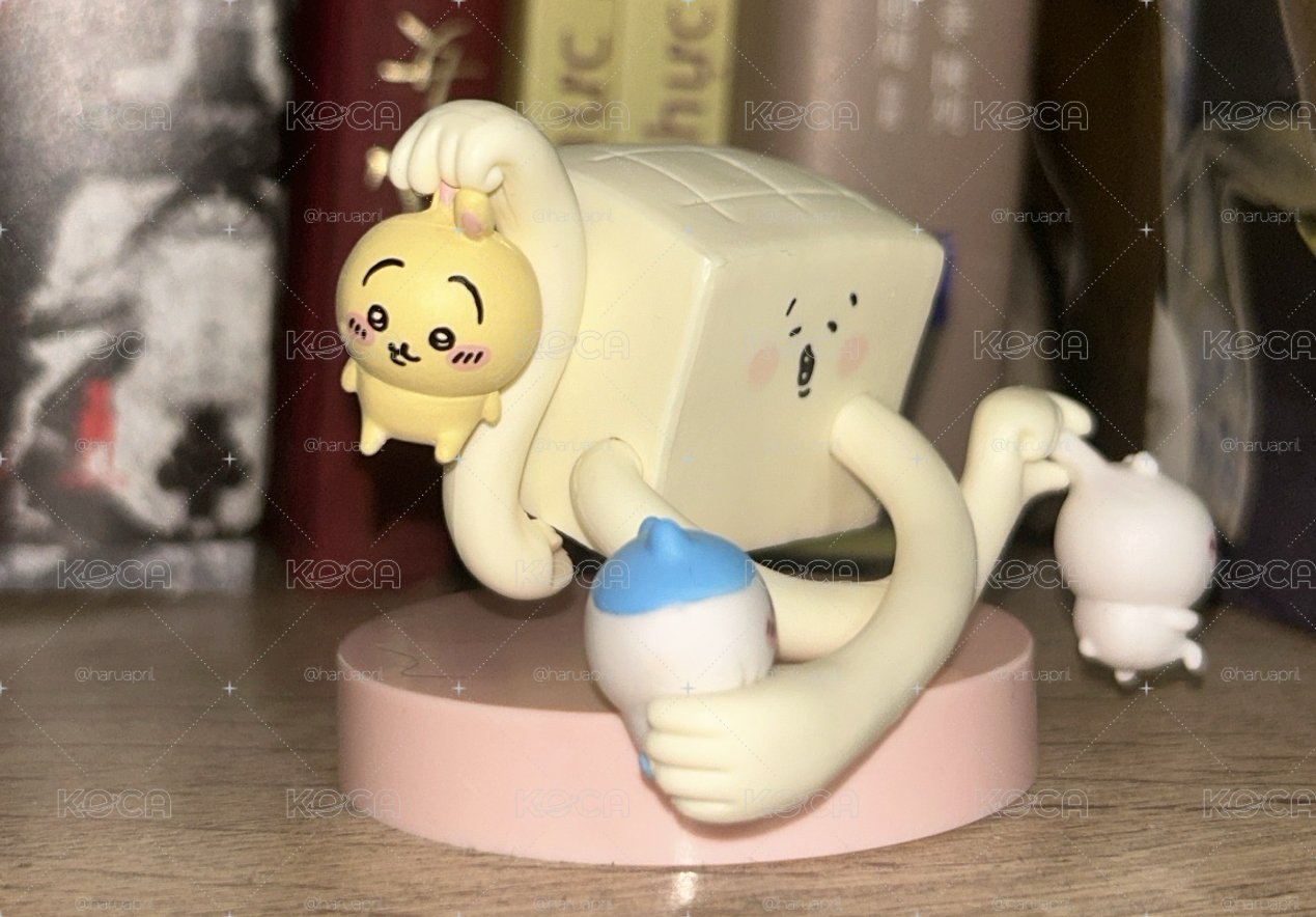豆腐擬態型 扭蛋