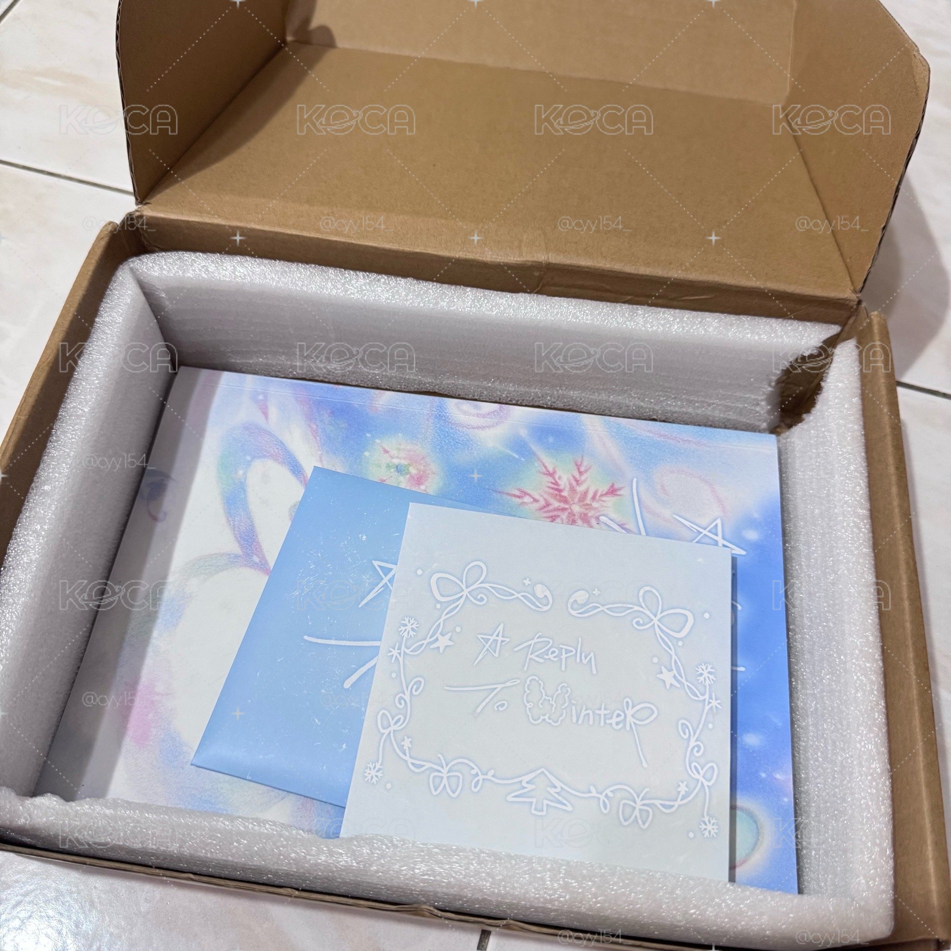 給冬日的回信 無卡無掛件無海報無拼圖