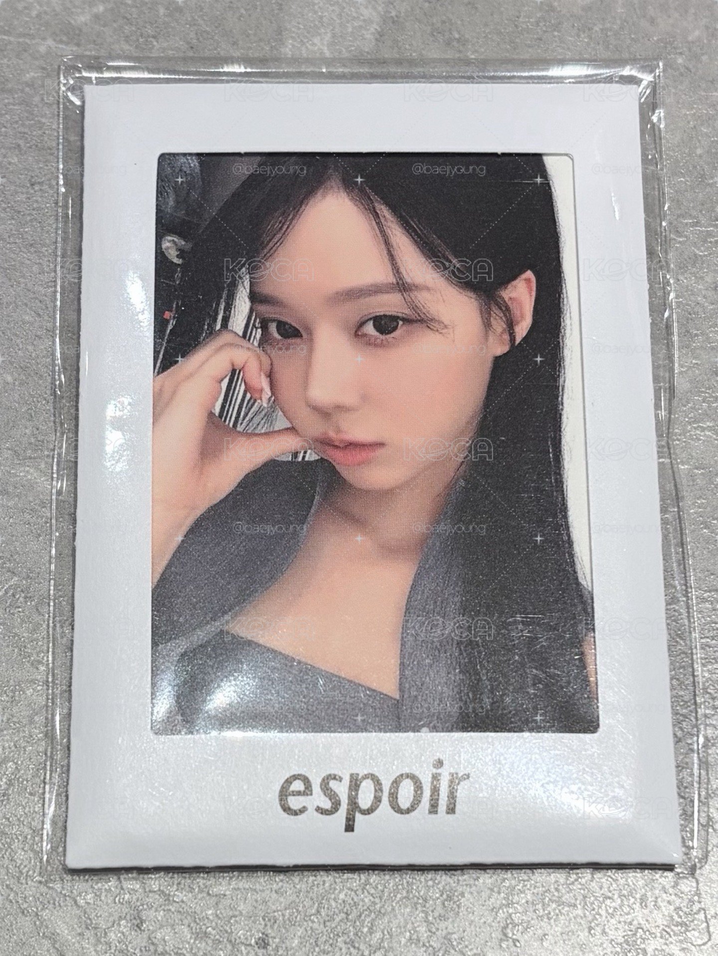 espoir 代言卡 5.0 一套未拆