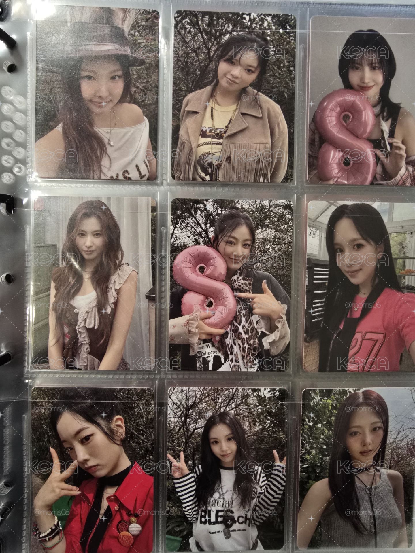 TWICE Enemy 入場卡 一套