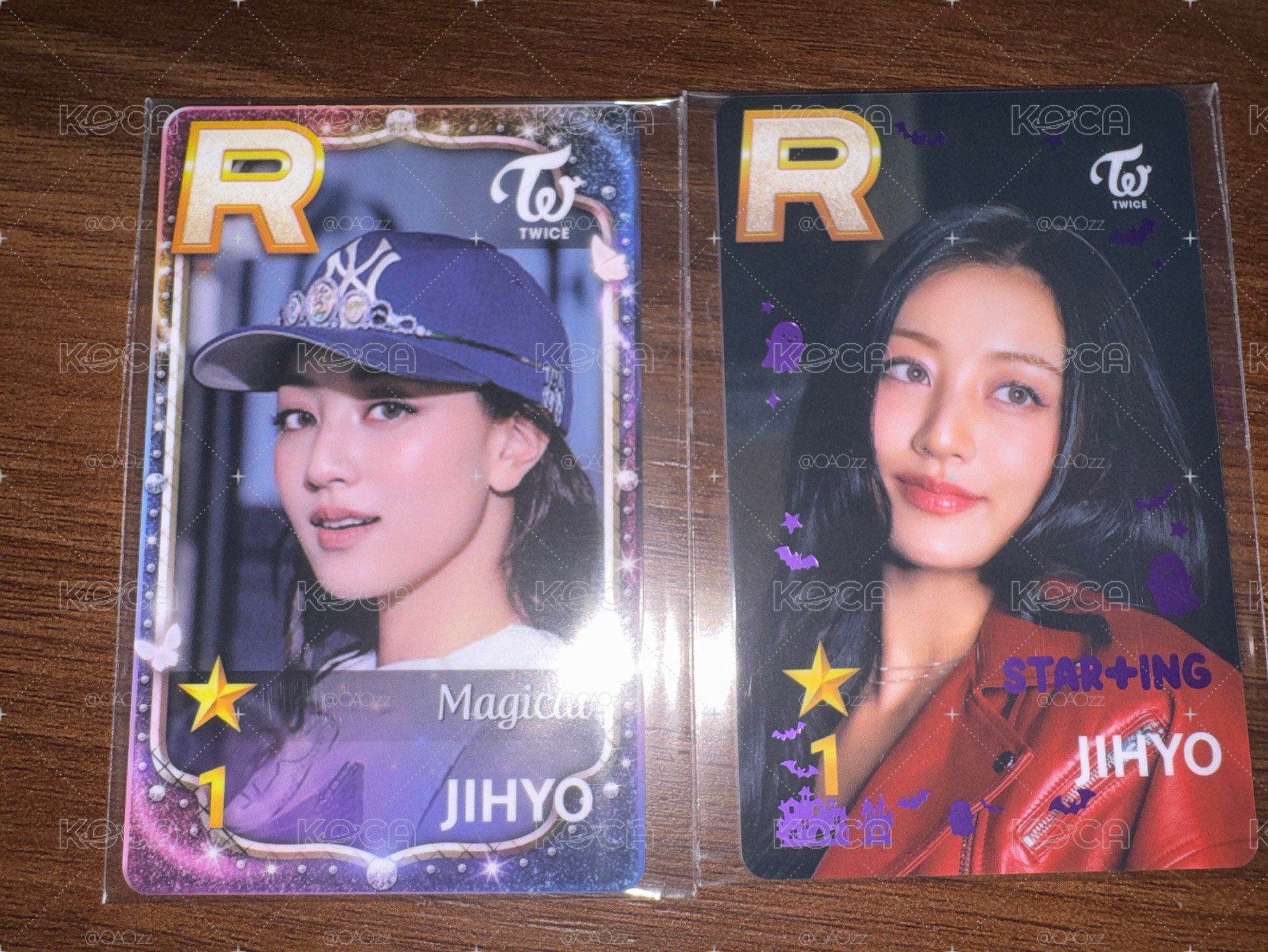 TWICE萬聖節遊戲卡 兩張