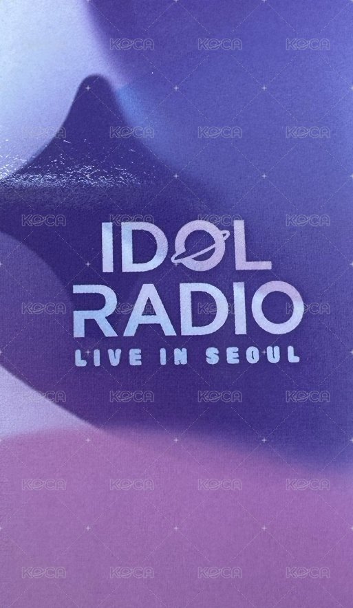 迷你4 Idol Radio 入場卡 / 場限卡  背面
