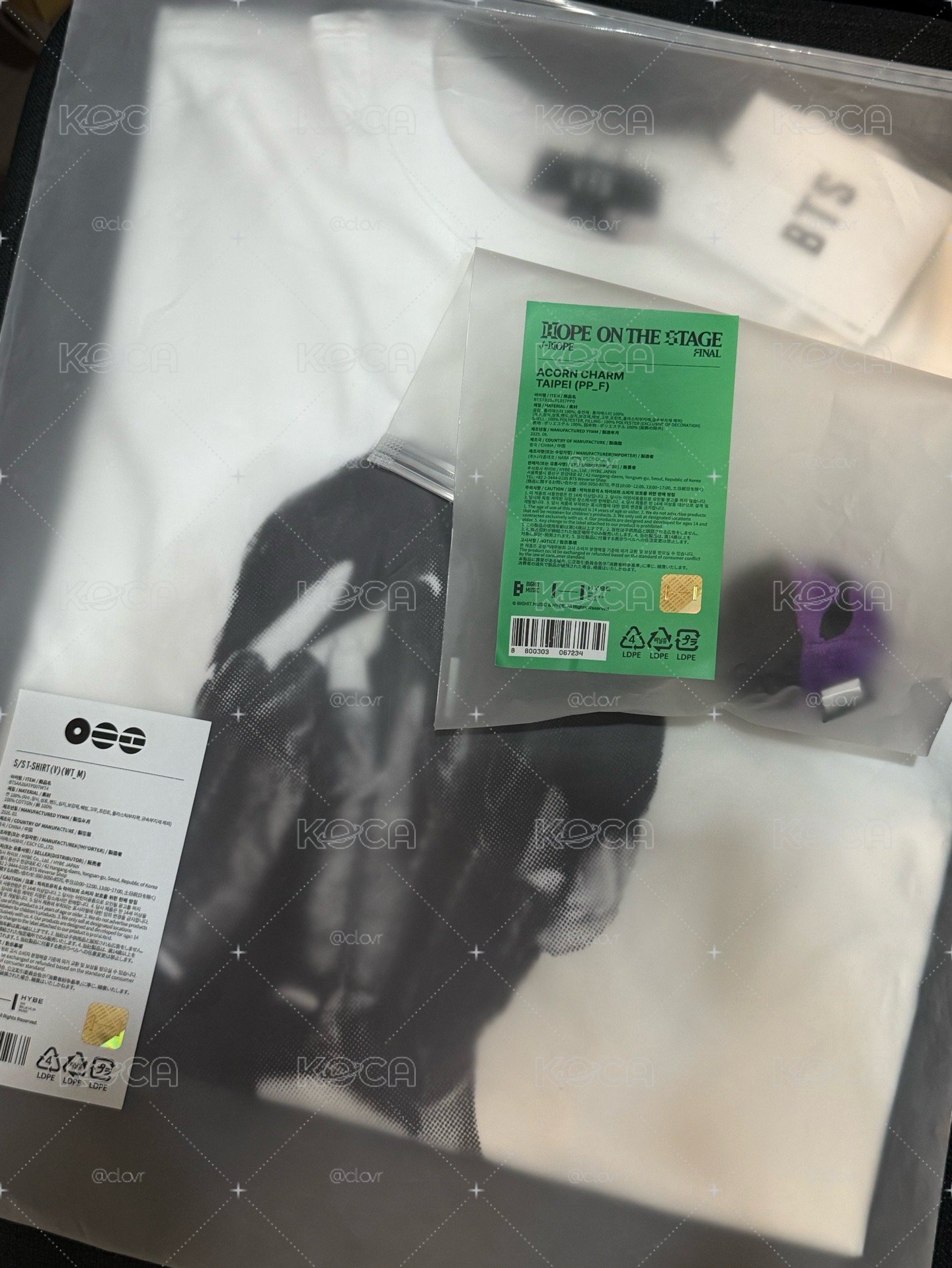 BTS泰亨大臉T M號 全新現貨