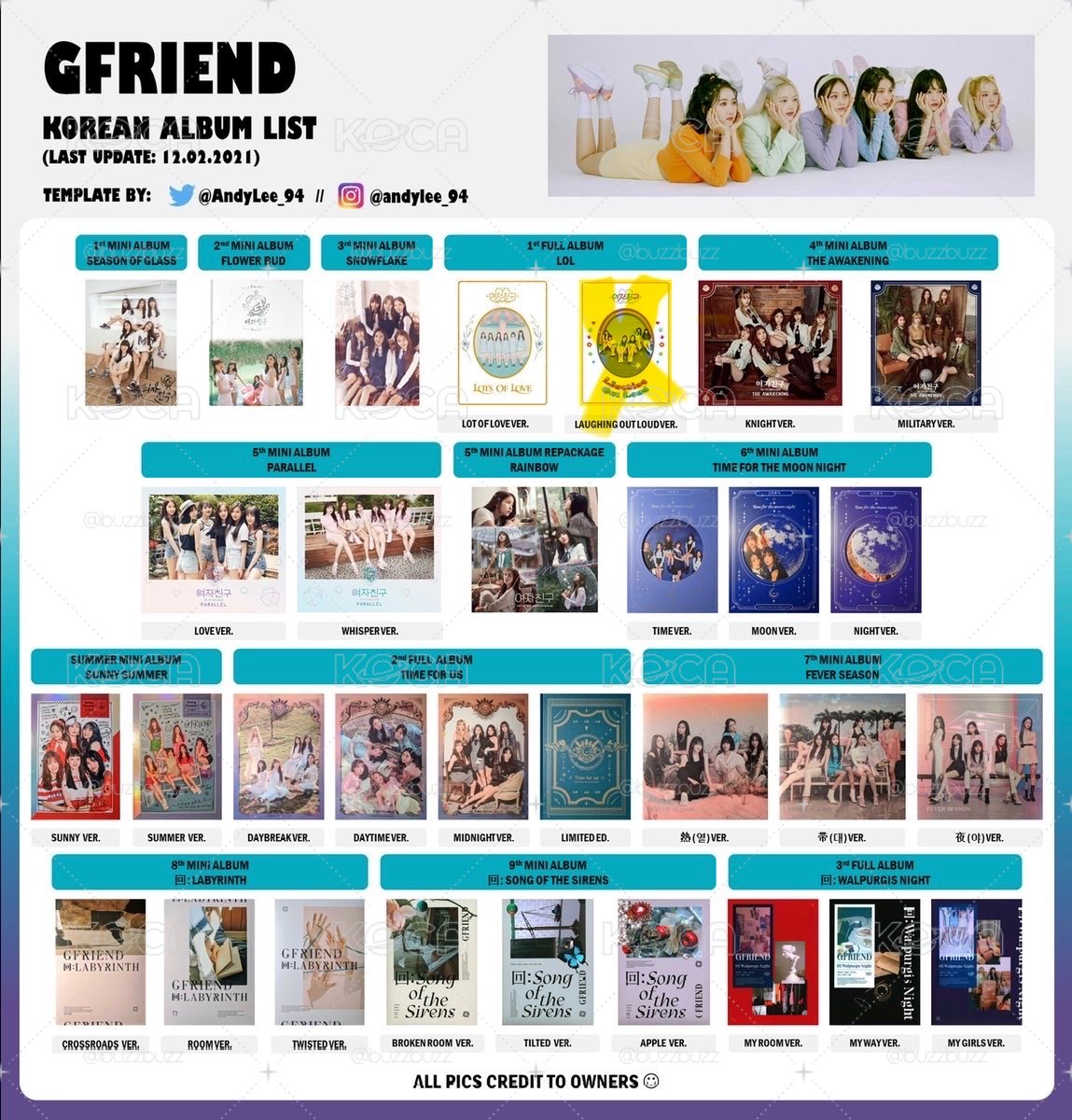Gfriend 空專全套