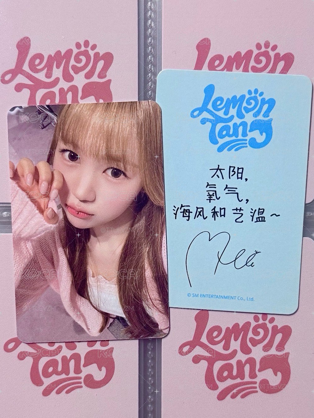 YEON SR1.0簽售卡 中文卡背
