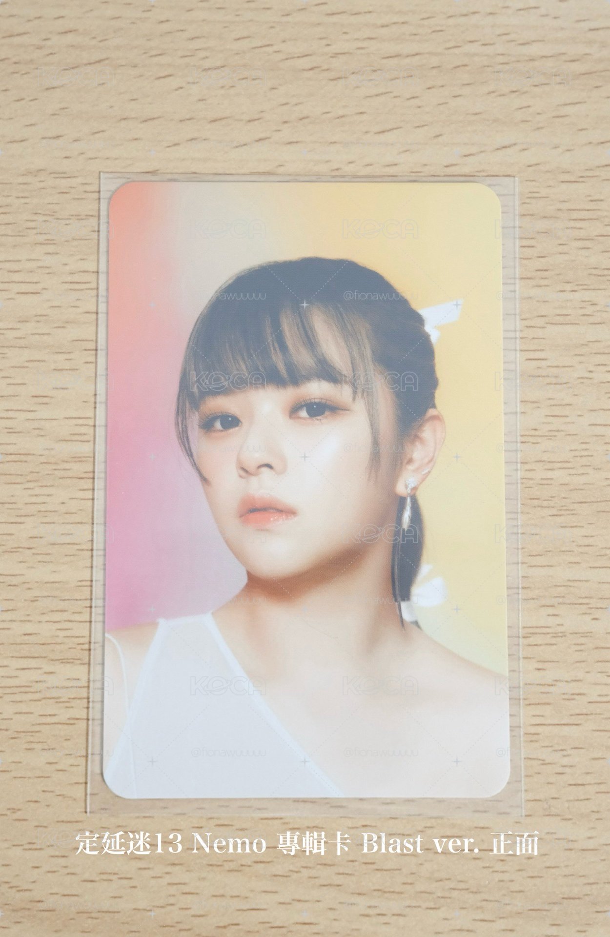 TWICE定延官方週邊 + NiziU感謝卡 8件合售