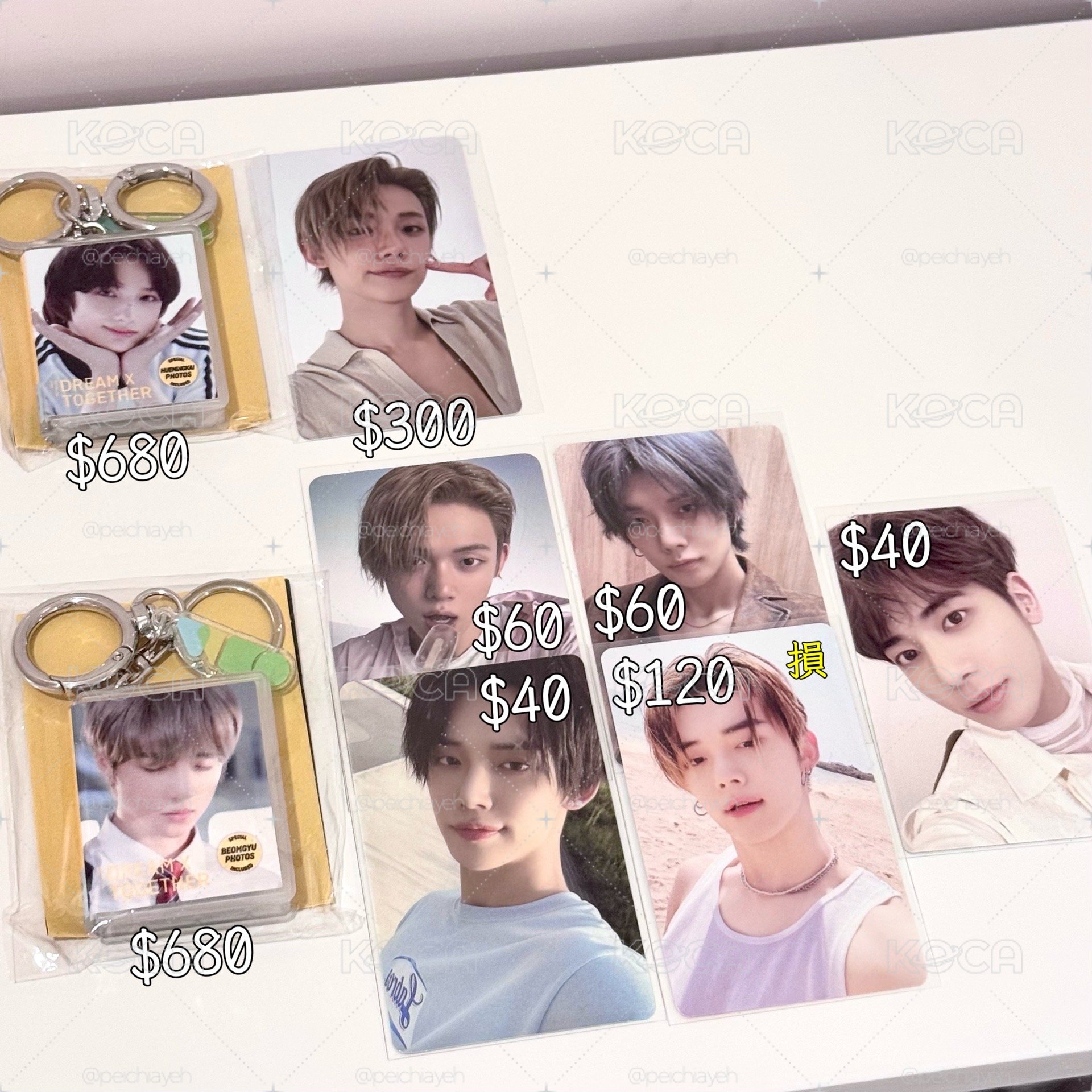 TXT moacon寶寶扭蛋圭/寧 本體起標價$680 已拆未掃
