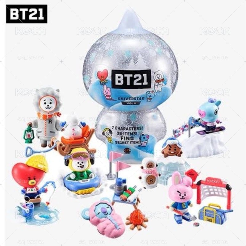 <BT21> BT21 宇宙明星系列Vol. 4🈚️外殼僅售公仔