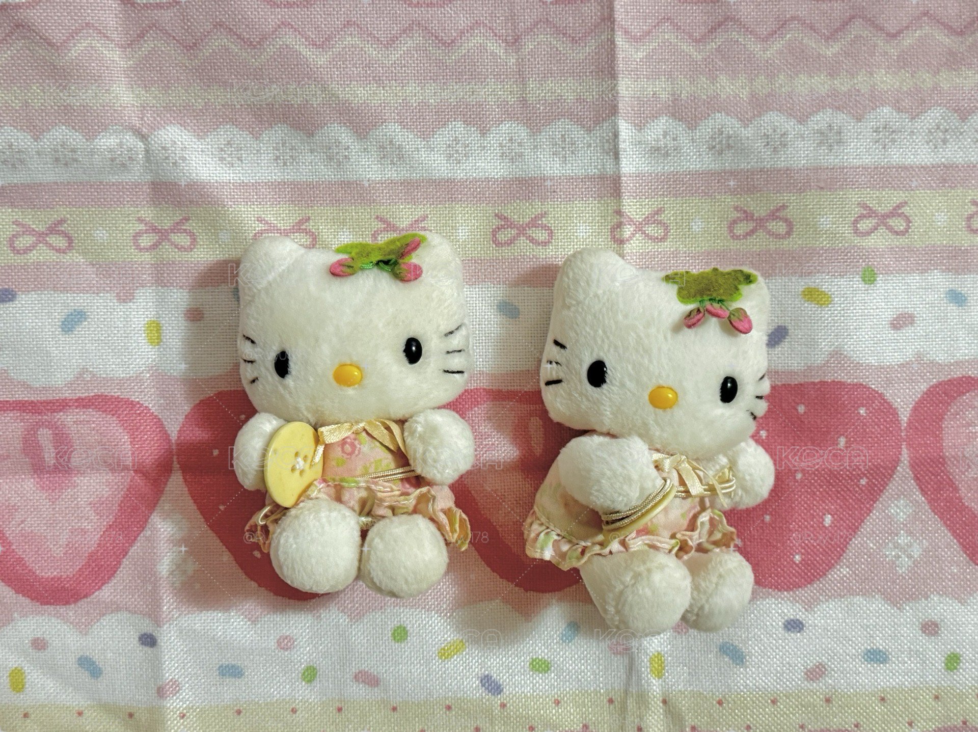 中古kitty窗簾綁帶