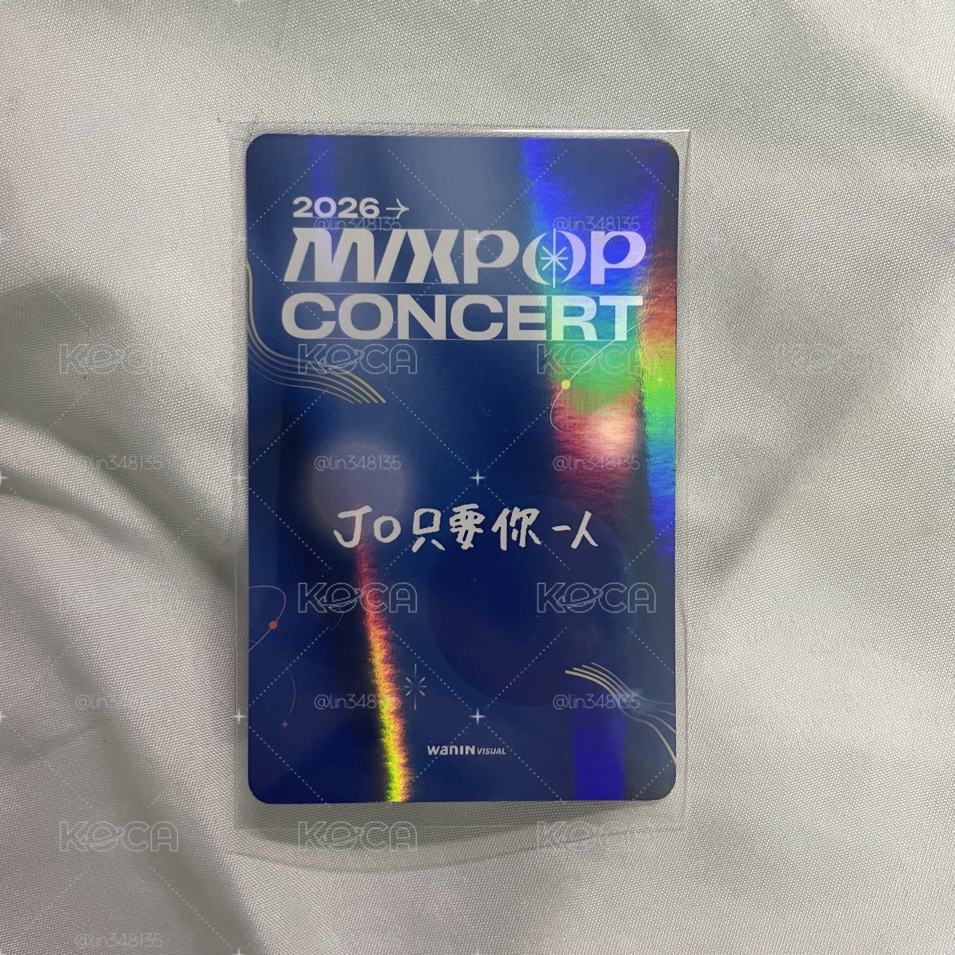 JO MIXPOP 閃卡