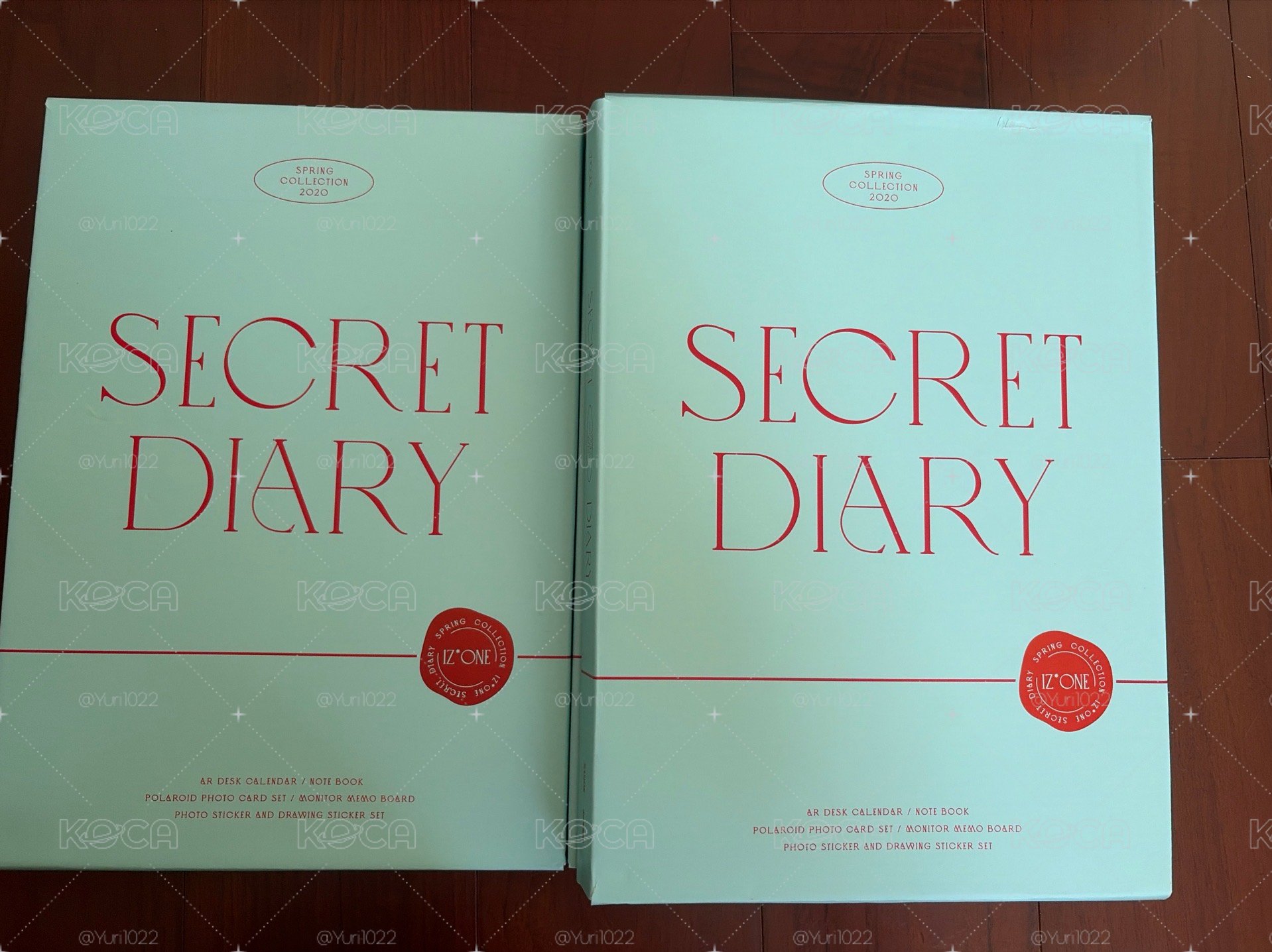 IZ*ONE SECRET DIARY Photobook Package 寫真集 年曆組